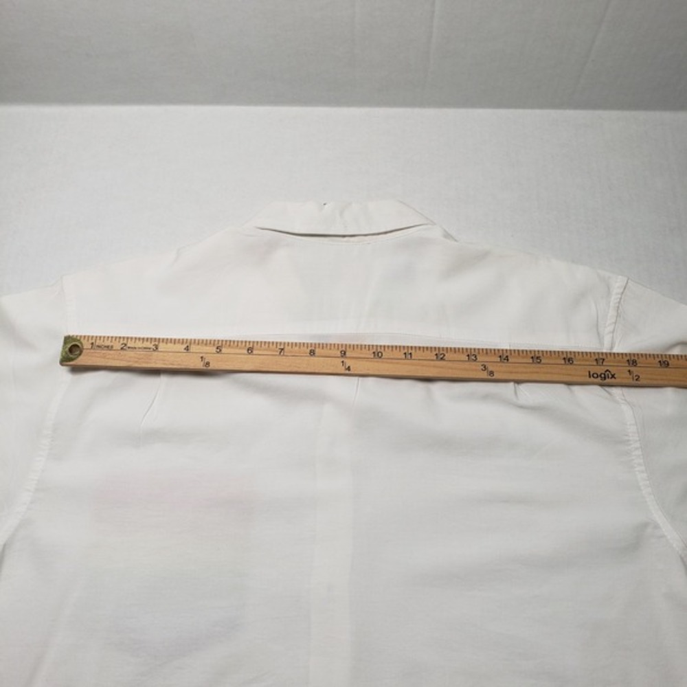 Tipsy Elves Button Down Shirt Mens Large White Rainbow PRIDE Pocket Fanny‎ Pack - Picture 7 of 16